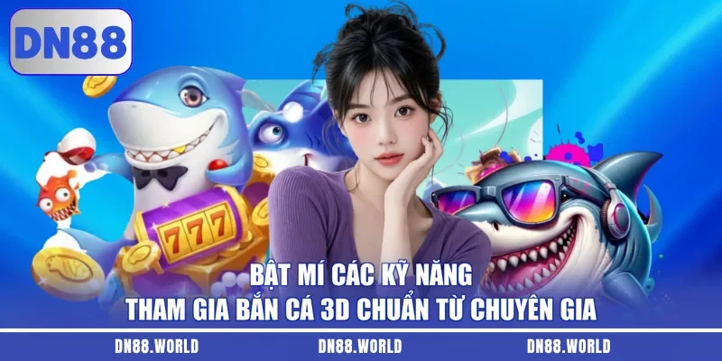 Bật mí các kỹ năng tham gia Bắn cá 3D chuẩn từ chuyên gia DN88