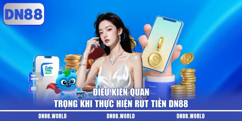 Điều kiện quan trọng khi thực hiện rút tiền DN88