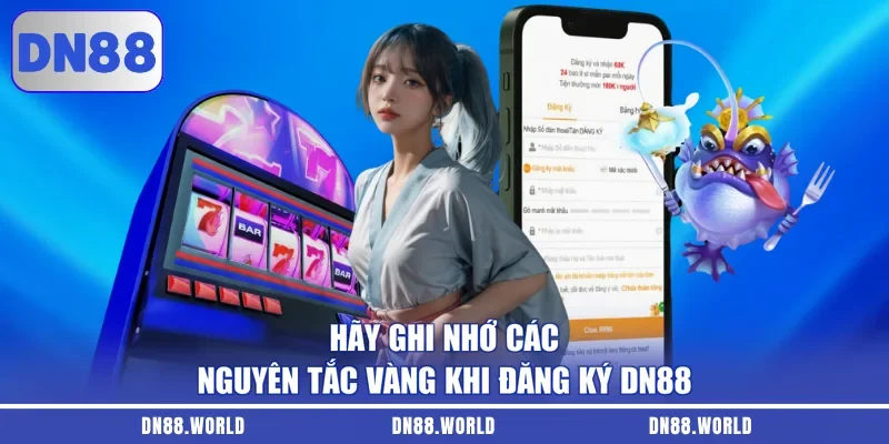Hãy ghi nhớ các nguyên tắc vàng khi đăng ký DN88